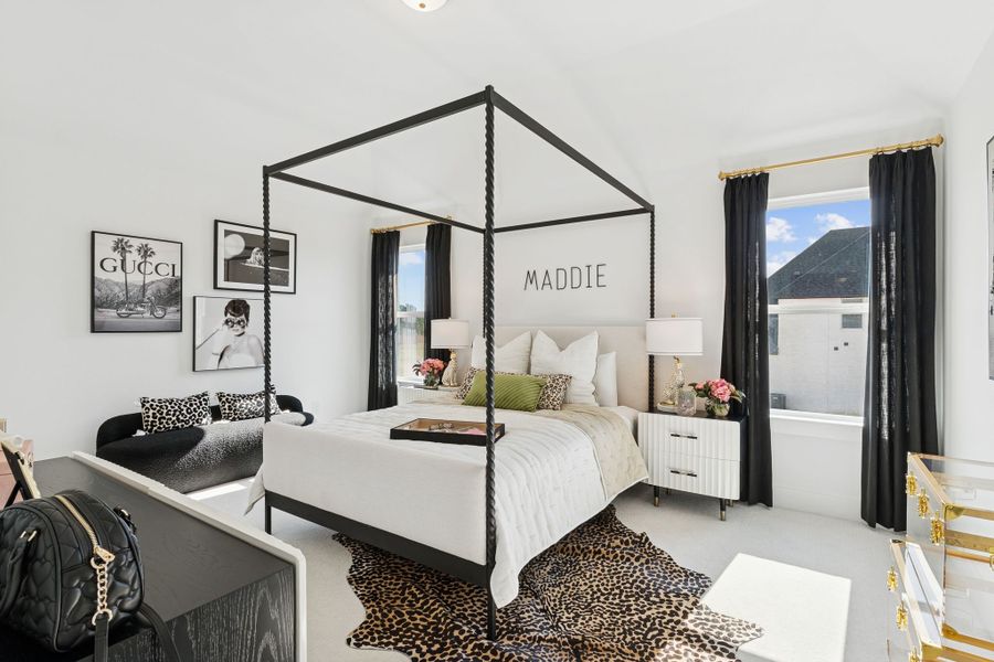 Plan 1640 Bedroom - Bella Casa Model Photo Plan 1640 Bedroom - Bella Casa Model Photo