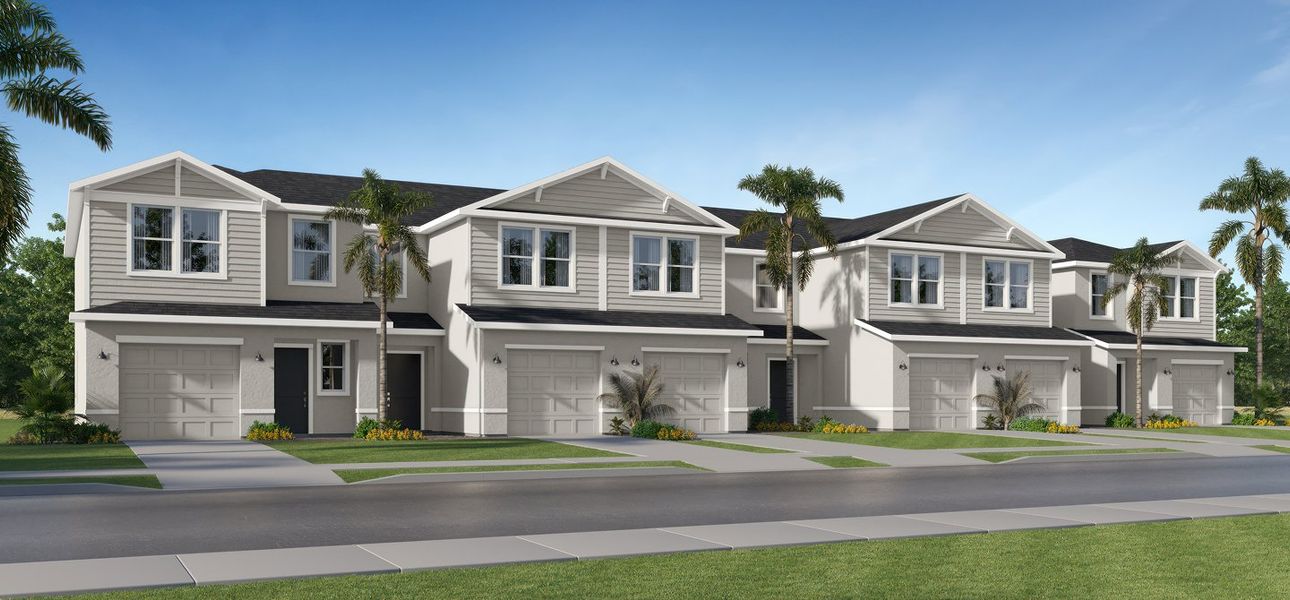 Florida Core 20 Townhomes Streetscape 6unit TH A6 121225 Florida Core 20 Townhomes Streetscape 6unit TH A6 121225