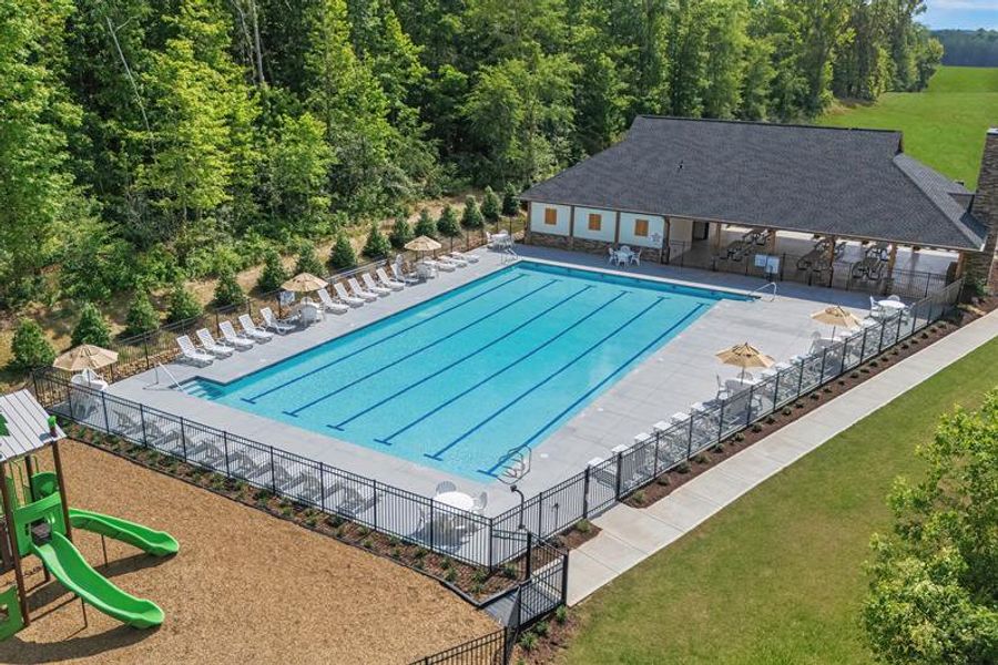 A poolside retreat perfect for making friends and enjoying sunny days.
