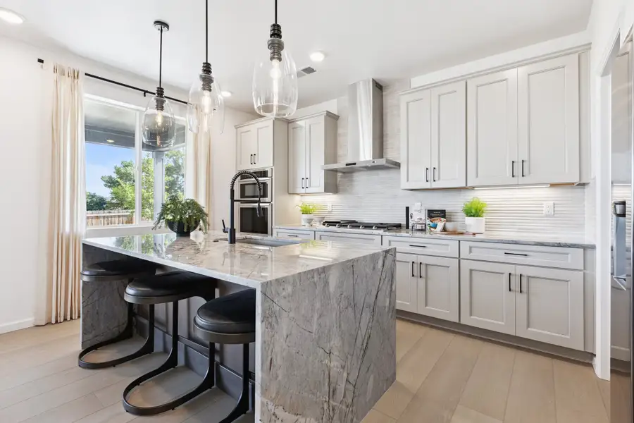 Furnished interior in a model home at Cherry Meadows in Brighton (Image 5).