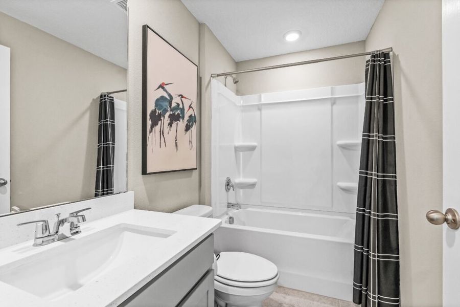 Furnished interior in a model home at Palm Coast in Palm Coast (Image 47).