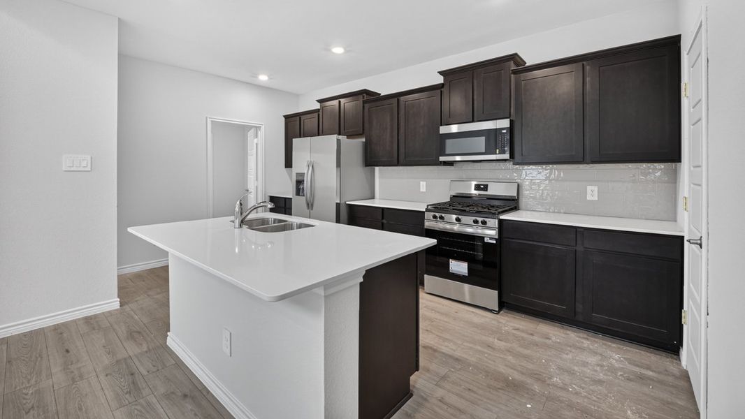 Furnished interior in a model home at Magnolia at Legacy Hills in Celina (Image 21).