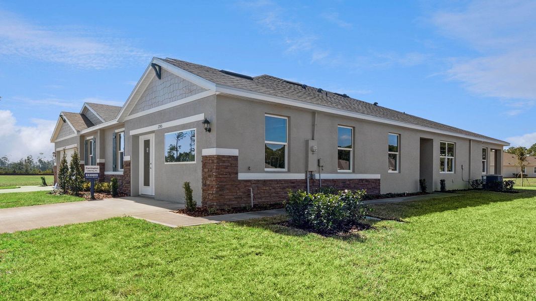 Front exterior of a home in the Halifax Plantation Villas community, located in Ormond Beach, FL (Image 3). Front exterior of a home in the Halifax Plantation Villas community, located in Ormond Beach, FL (Image 3).