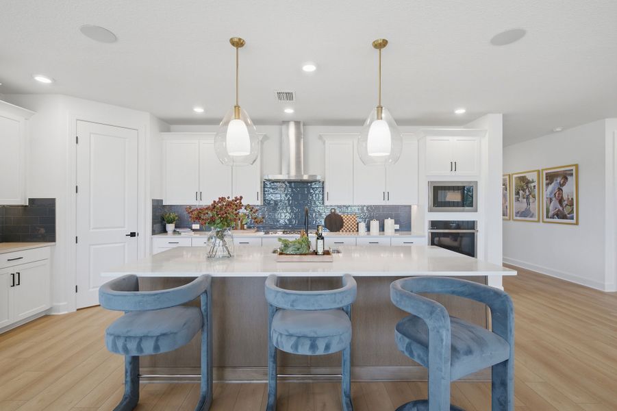 Furnished interior in a model home at The Preserve at Laurelton – Haven Collection in Green Cove Springs (Image 5).