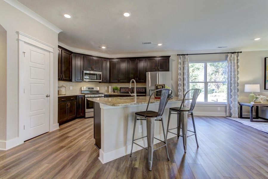 Furnished interior in a model home at Holden Village in Youngsville (Image 29).