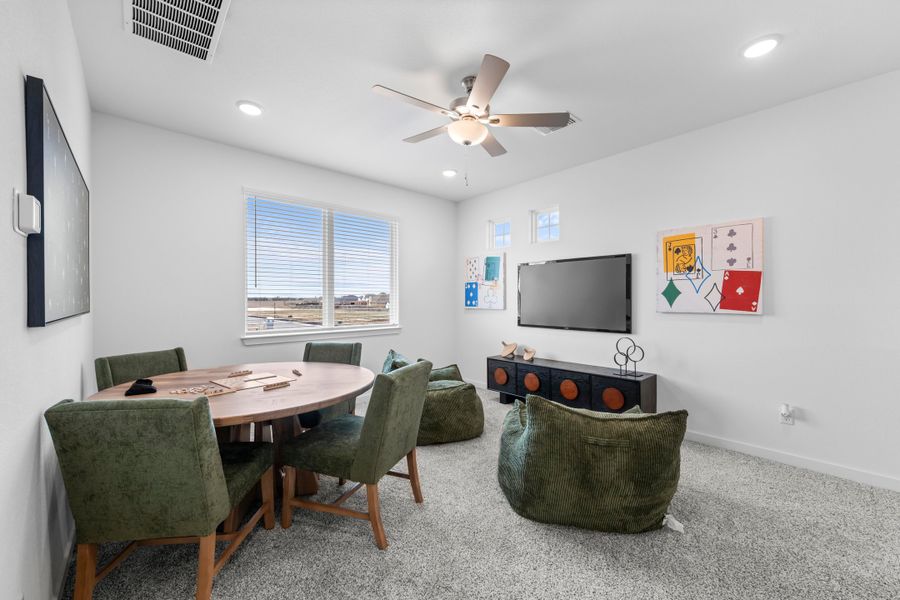 Furnished interior in a model home at Adaline Crossing in McGregor (Image 10). Furnished interior in a model home at Adaline Crossing in McGregor (Image 10).
