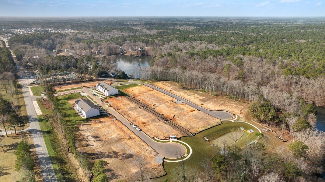 Site preparation and early development at Marion Village in Santee, SC (Image 28).