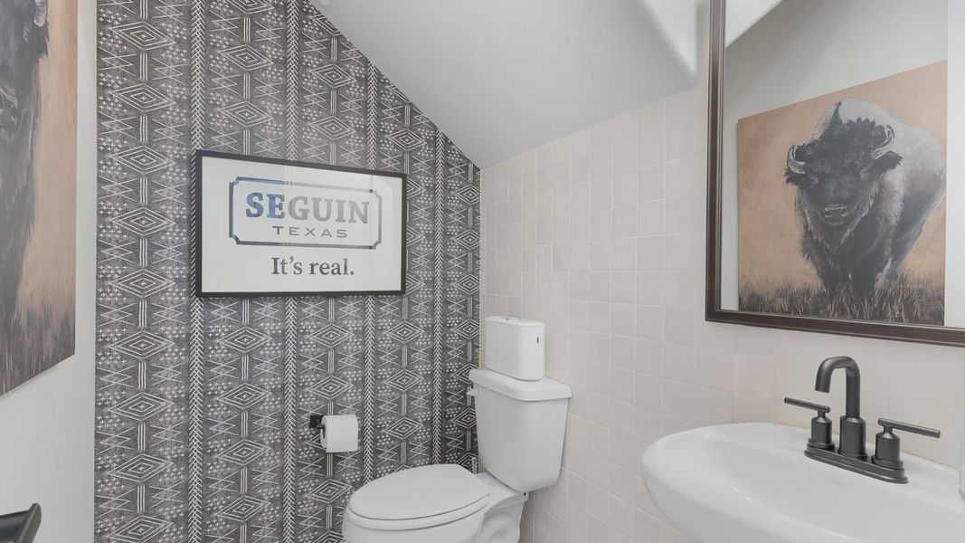 Furnished interior in a model home at Stream Waters in Seguin (Image 35). Furnished interior in a model home at Stream Waters in Seguin (Image 35).