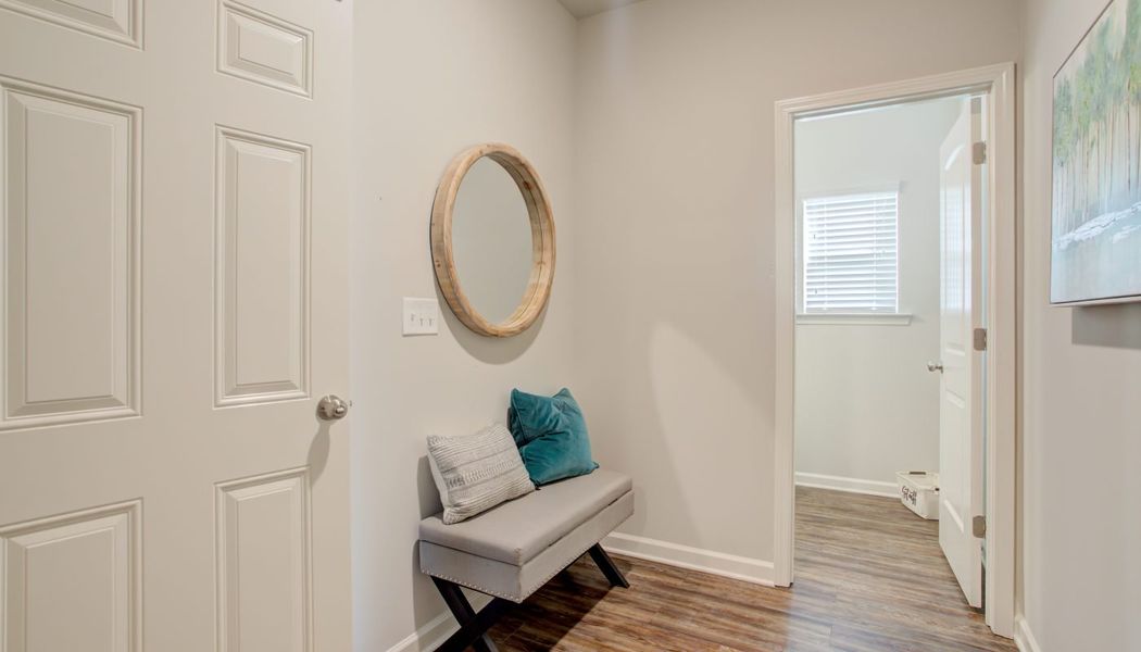 Furnished interior in a model home at Westbury in Griffin (Image 26).