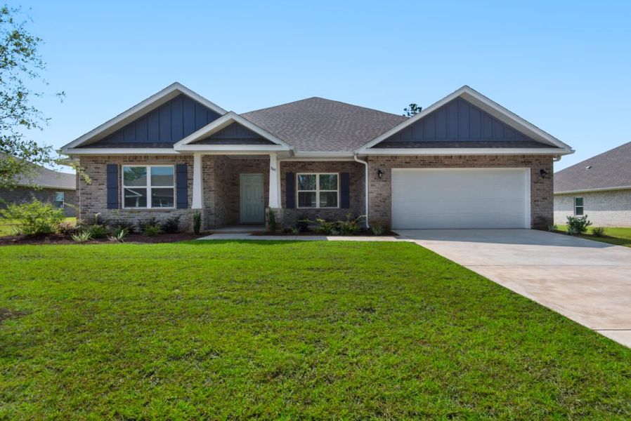 Front exterior of a home in the Windswept Estates community, located in Freeport, FL (Image 15). Front exterior of a home in the Windswept Estates community, located in Freeport, FL (Image 15).