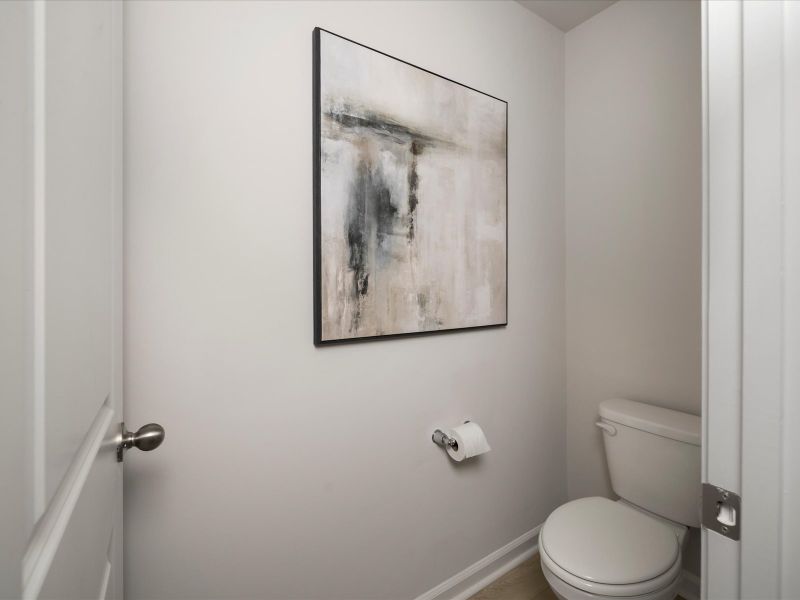 Furnished interior in a model home at Pleasant Brook in Piedmont (Image 17).