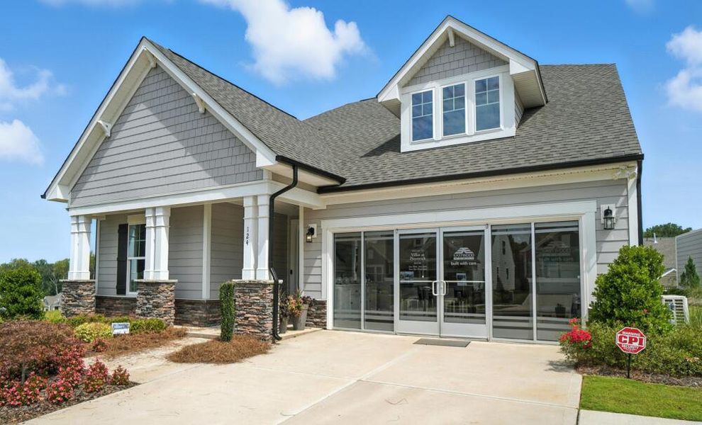 Front exterior of a home in the Villas at Prestwick community, located in Mooresville, NC (Image 3).
