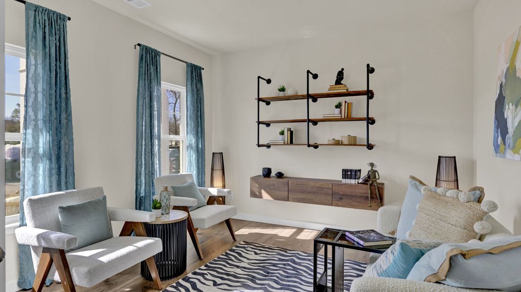 Furnished interior in a model home at Abington Farms in Hixson (Image 5).