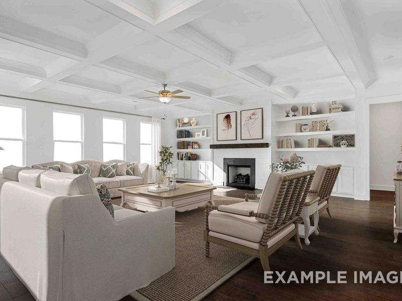 Furnished interior in a model home at Shelton Square in Murfreesboro (Image 7). Furnished interior in a model home at Shelton Square in Murfreesboro (Image 7).