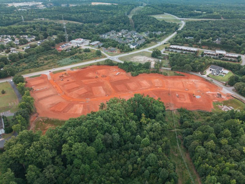 Site preparation and early development at Saluda Ridge in Piedmont, SC (Image 8).