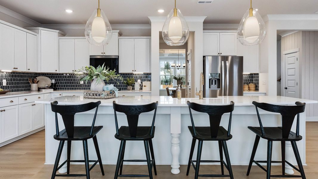 Furnished interior in a model home at Honeycutt Hills in Angier (Image 19). Furnished interior in a model home at Honeycutt Hills in Angier (Image 19).