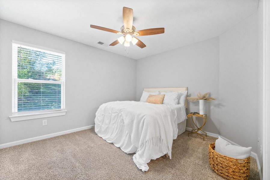 Furnished interior in a model home at Lexington Place Townhomes in Clarksville (Image 16). Furnished interior in a model home at Lexington Place Townhomes in Clarksville (Image 16).