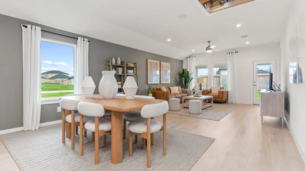 Furnished interior in a model home at Sorrento in Richmond (Image 22).