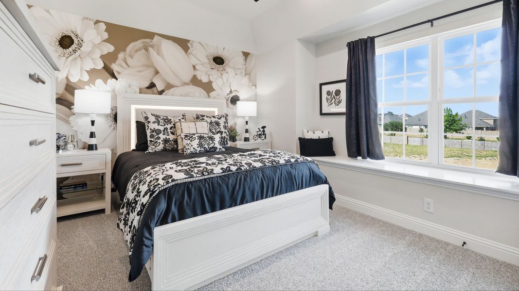 Furnished interior in a model home at Taylor Estates in Corinth (Image 28). Furnished interior in a model home at Taylor Estates in Corinth (Image 28).