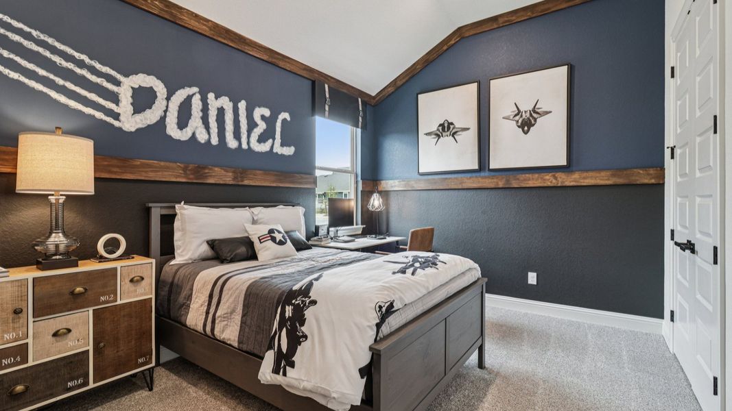 Furnished interior in a model home at The Crossvine in Schertz (Image 31). Furnished interior in a model home at The Crossvine in Schertz (Image 31).