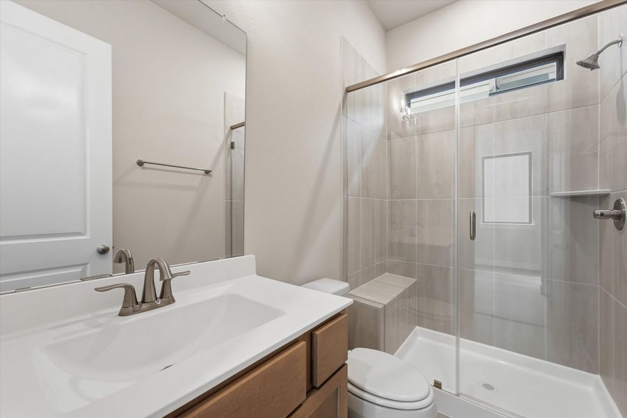 Furnished interior in a model home at Symphony in Montgomery (Image 15).