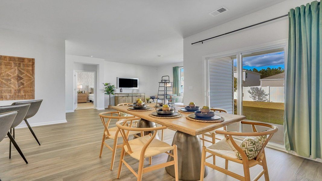 Furnished interior in a model home at Palm Ridge in Guyton (Image 6).