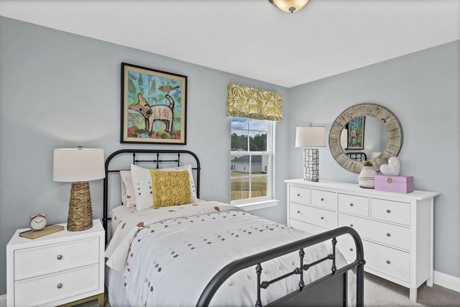 Furnished interior in a model home at Ashton Lakes in Lexington (Image 6).