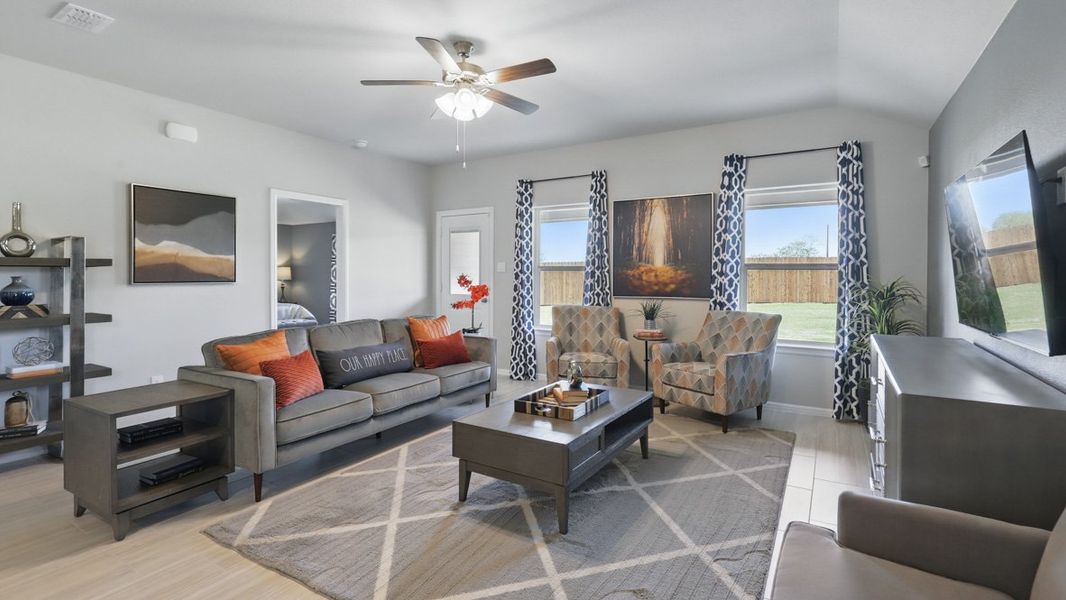 Furnished interior in a model home at Sandy Beach in Azle (Image 37). Furnished interior in a model home at Sandy Beach in Azle (Image 37).