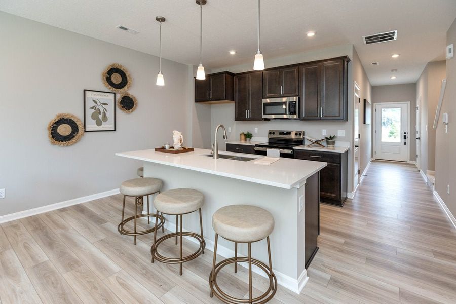 Furnished interior in a model home at Pelican Station in Panama City (Image 4).