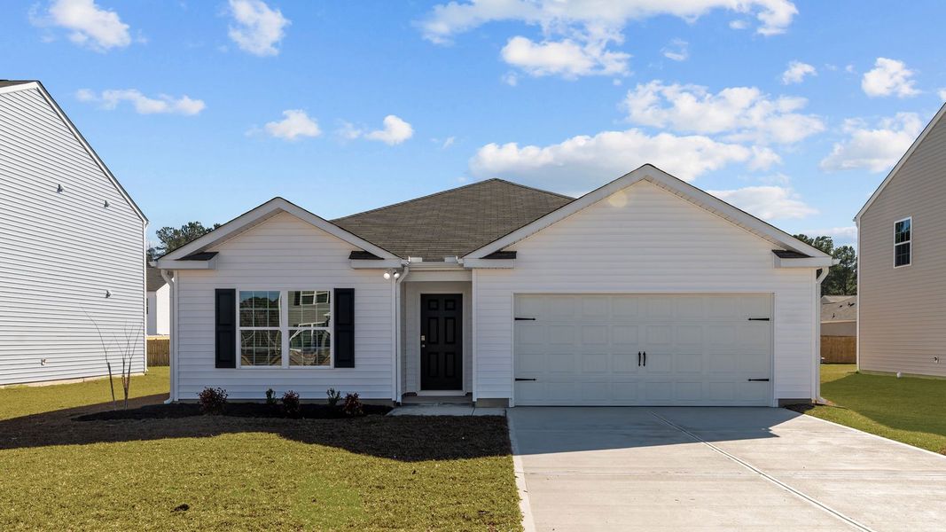 Front exterior of a home in the Madeline Farm community, located in New Bern, NC (Image 9).
