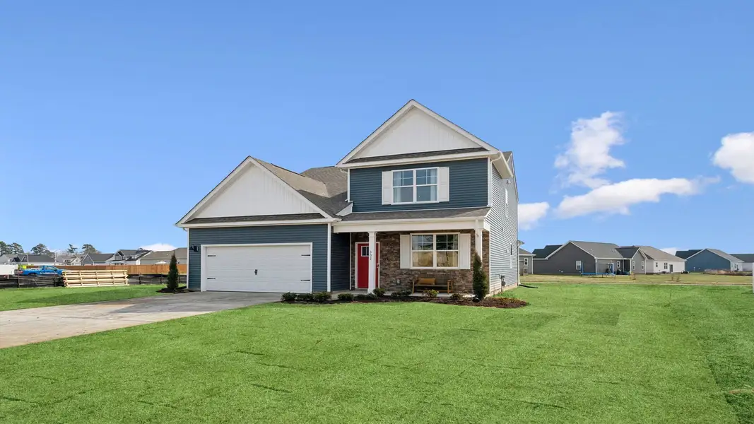 Front exterior of a home in the Tooley Harbor community, located in Elizabeth City, NC (Image 8).