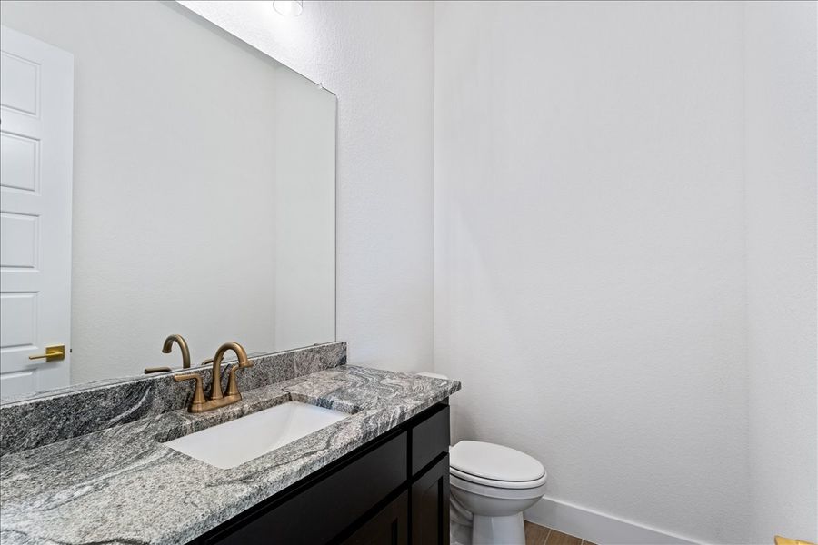 Furnished interior in a model home at Stardust Ranch in Northlake (Image 21).