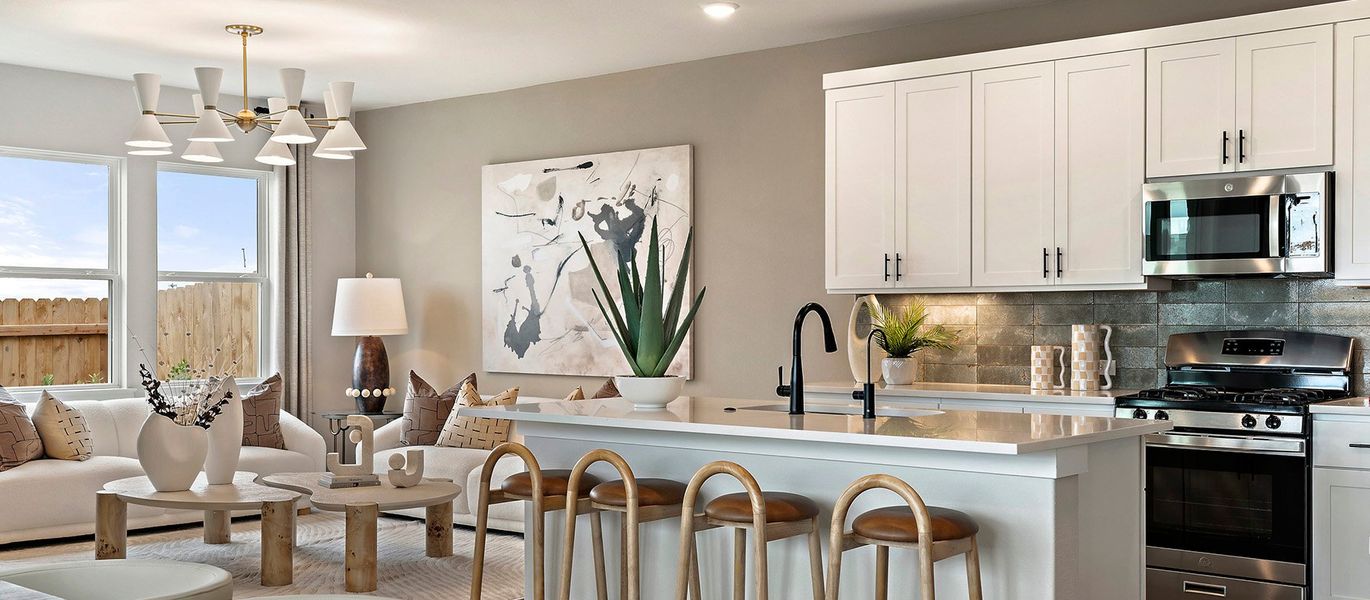 Furnished interior in a model home at Union Collection at Park Central in Georgetown (Image 5). Furnished interior in a model home at Union Collection at Park Central in Georgetown (Image 5).