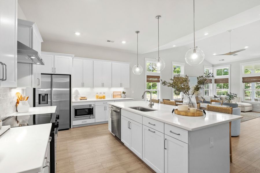 Furnished interior in a model home at Long Bay Golf Club in Longs (Image 16).