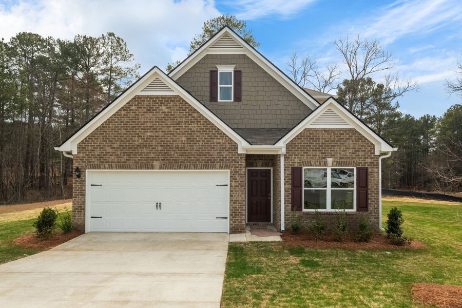 Front exterior of a home in the Vandiver Creek community, located in South Fulton, GA (Image 10).