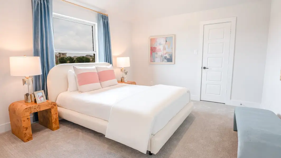 Furnished interior in a model home at Collinsbrook Farm in Frisco (Image 7). Furnished interior in a model home at Collinsbrook Farm in Frisco (Image 7).