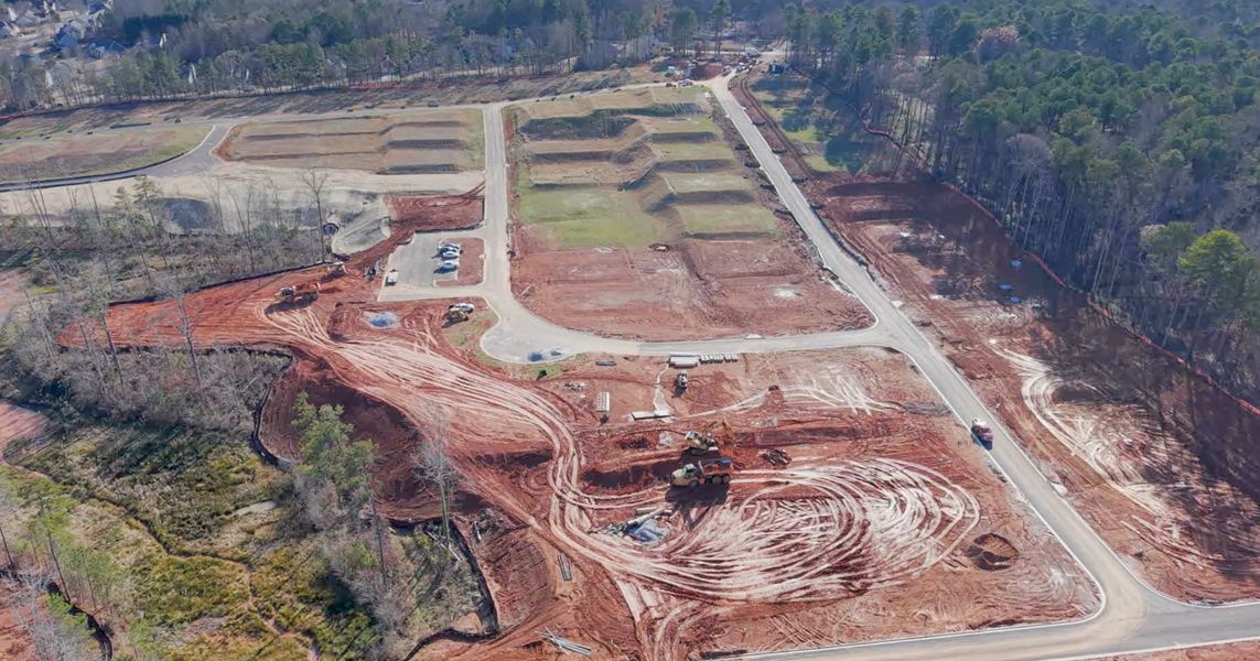 A high angle view of a road. A high angle view of a road.