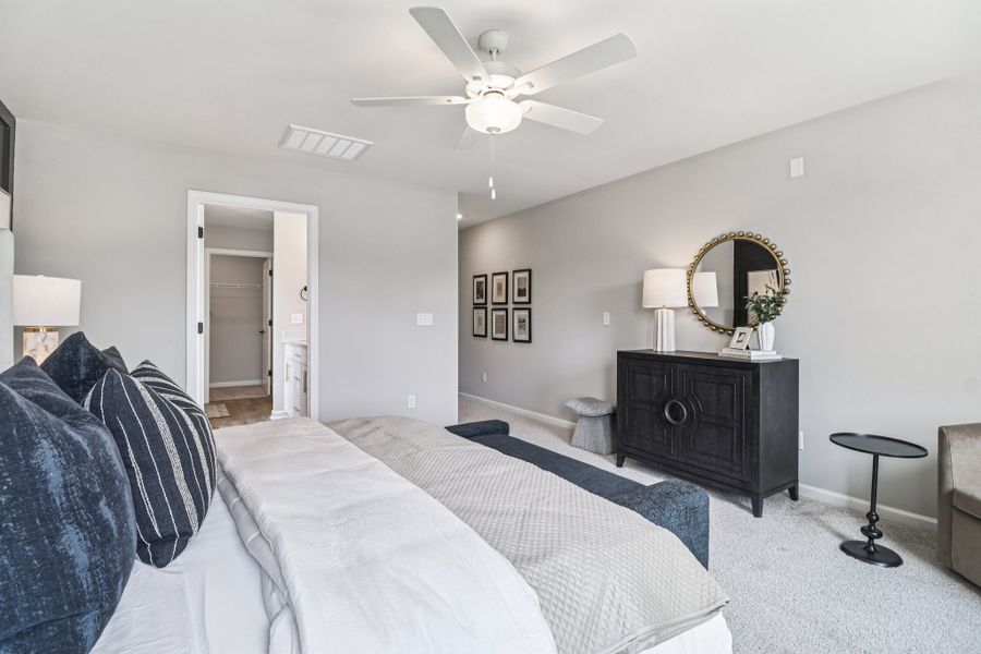 Furnished interior in a model home at Dunbar Village in Cayce (Image 31).