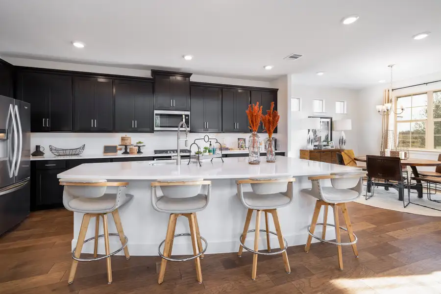 Furnished interior in a model home at Wildflower Ranch in Justin (Image 6).