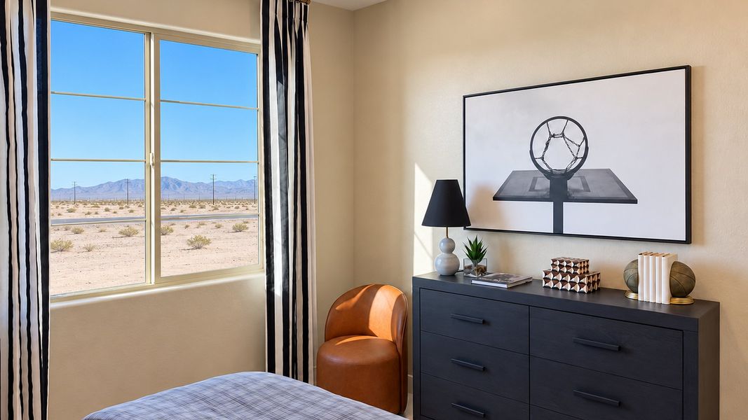 DRB Homes Alamar Avondale AZ Guest Bedroom Three View