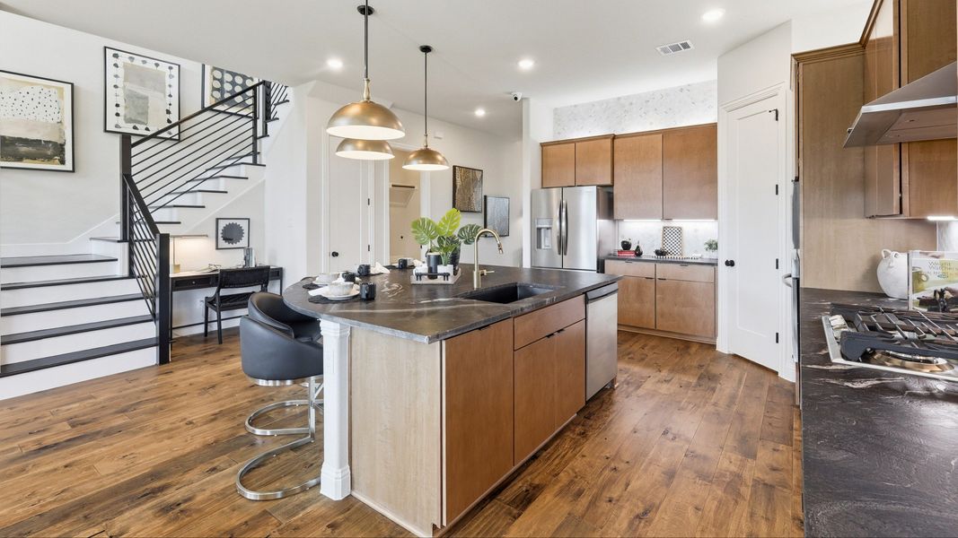 Furnished interior in a model home at Taylor Estates in Corinth (Image 8). Furnished interior in a model home at Taylor Estates in Corinth (Image 8).