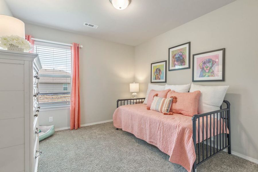 Furnished interior in a model home at Rancho Vista in Corpus Christi (Image 15).