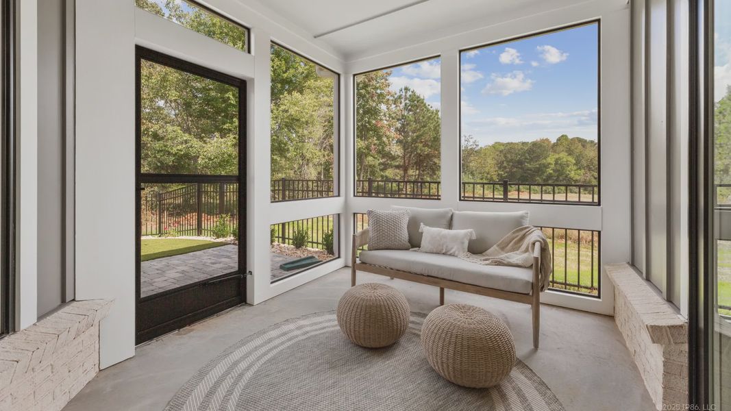 Exterior details of a home in The Courtyards by The Manor, Alpharetta (Image 5).