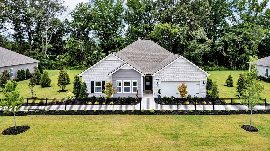 Front exterior of a home in the Riverwood Gardens community, located in Oakland, TN (Image 6).