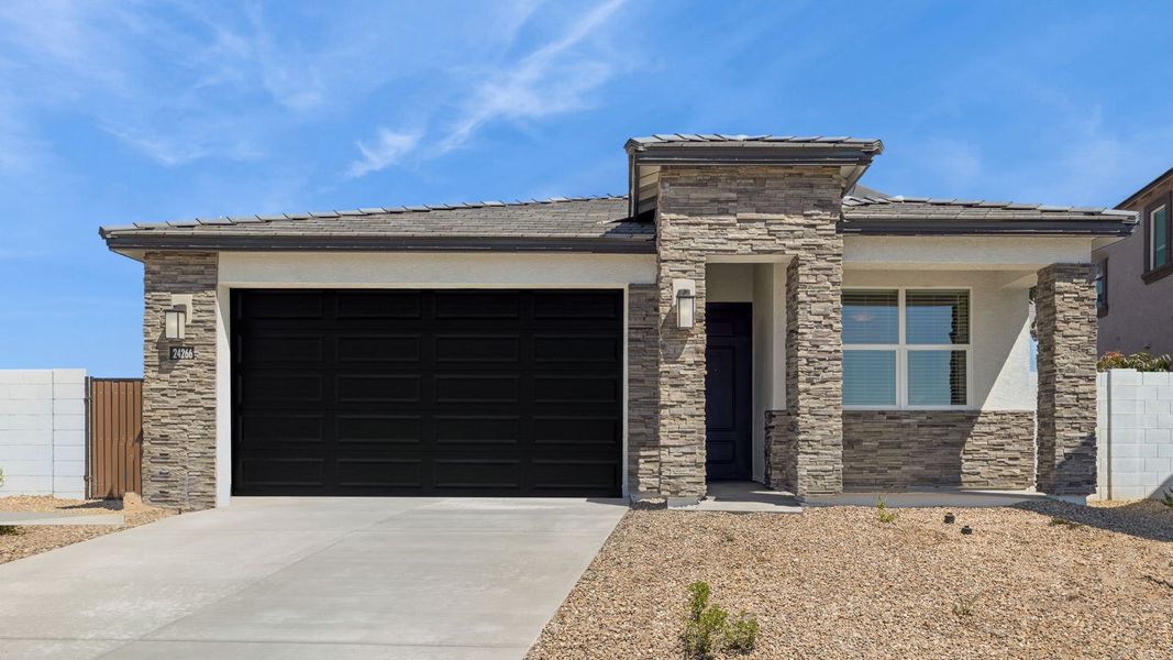 Front exterior of a home in the Apache Farms community, located in Buckeye, AZ (Image 3). Front exterior of a home in the Apache Farms community, located in Buckeye, AZ (Image 3).