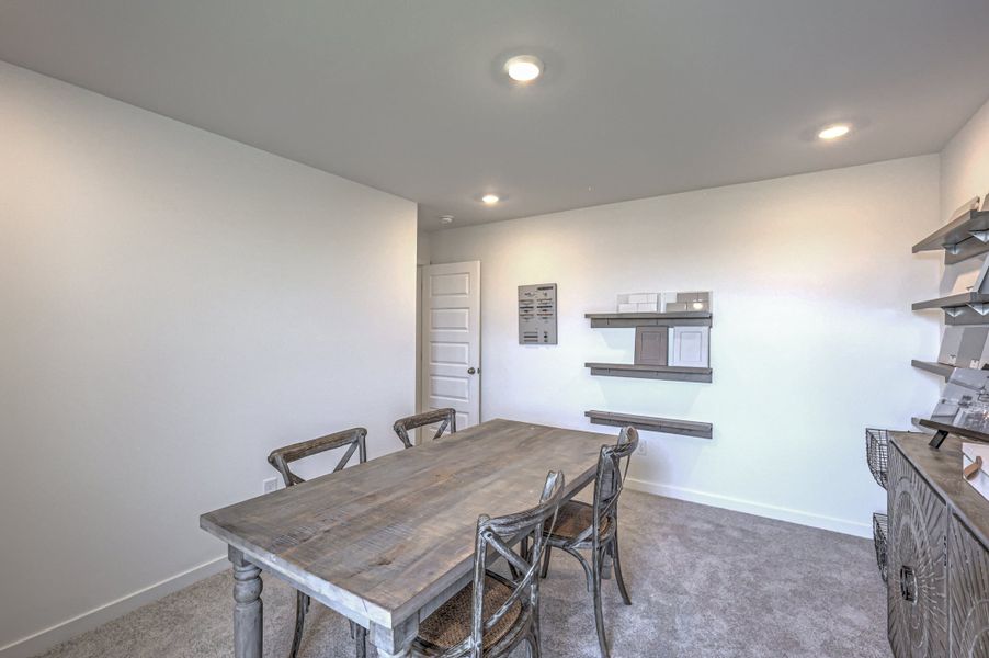 The Winston *Furnished Model Home - Selections and finished may vary.