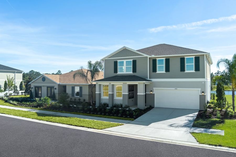 Front exterior of a home in the Chapel Manor II community, located in Zephyrhills, FL (Image 2). Front exterior of a home in the Chapel Manor II community, located in Zephyrhills, FL (Image 2).