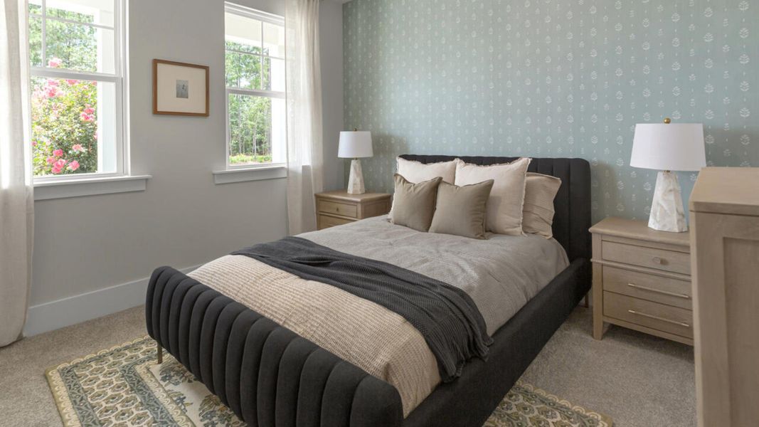 Furnished interior in a model home at The Grove at Blake Farm in Wilmington (Image 33).