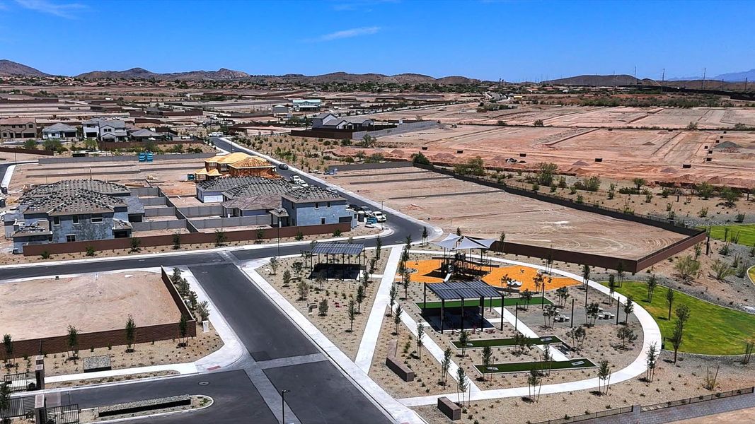 Aerial view of the Upper Canyon community in Phoenix, AZ, showing layout and nearby surroundings (Image 13).