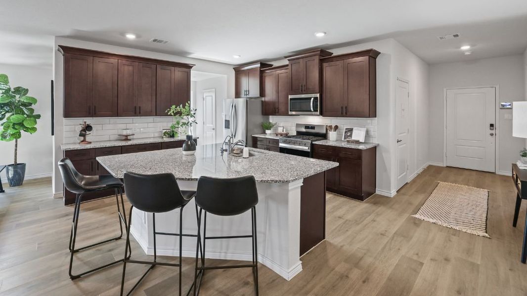 Furnished interior in a model home at The Preserve at Forum in Grand Prairie (Image 40). Furnished interior in a model home at The Preserve at Forum in Grand Prairie (Image 40).